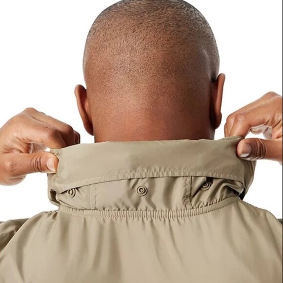 Bass Outdoor Sweatshirt Men's -Green-Reg-Fit-Convertible Hood 1/4-Zip-NWT - Picture 5 of 8